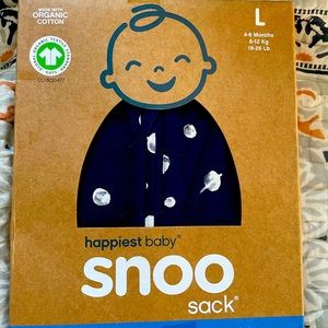 NIB Snoo Sack (L) by Happiest Baby Large Blue Planets